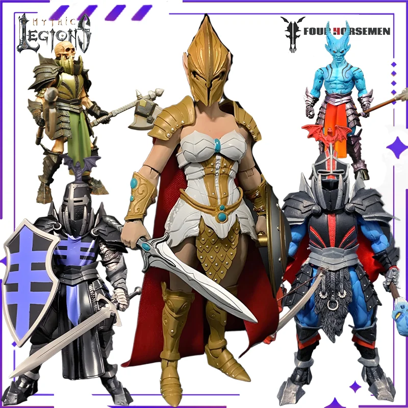

[Stock] Four Knights Studio Genuine Mythical Legion Series All Star 3Baron Walliga Finished Model Movable Joint Model Gift
