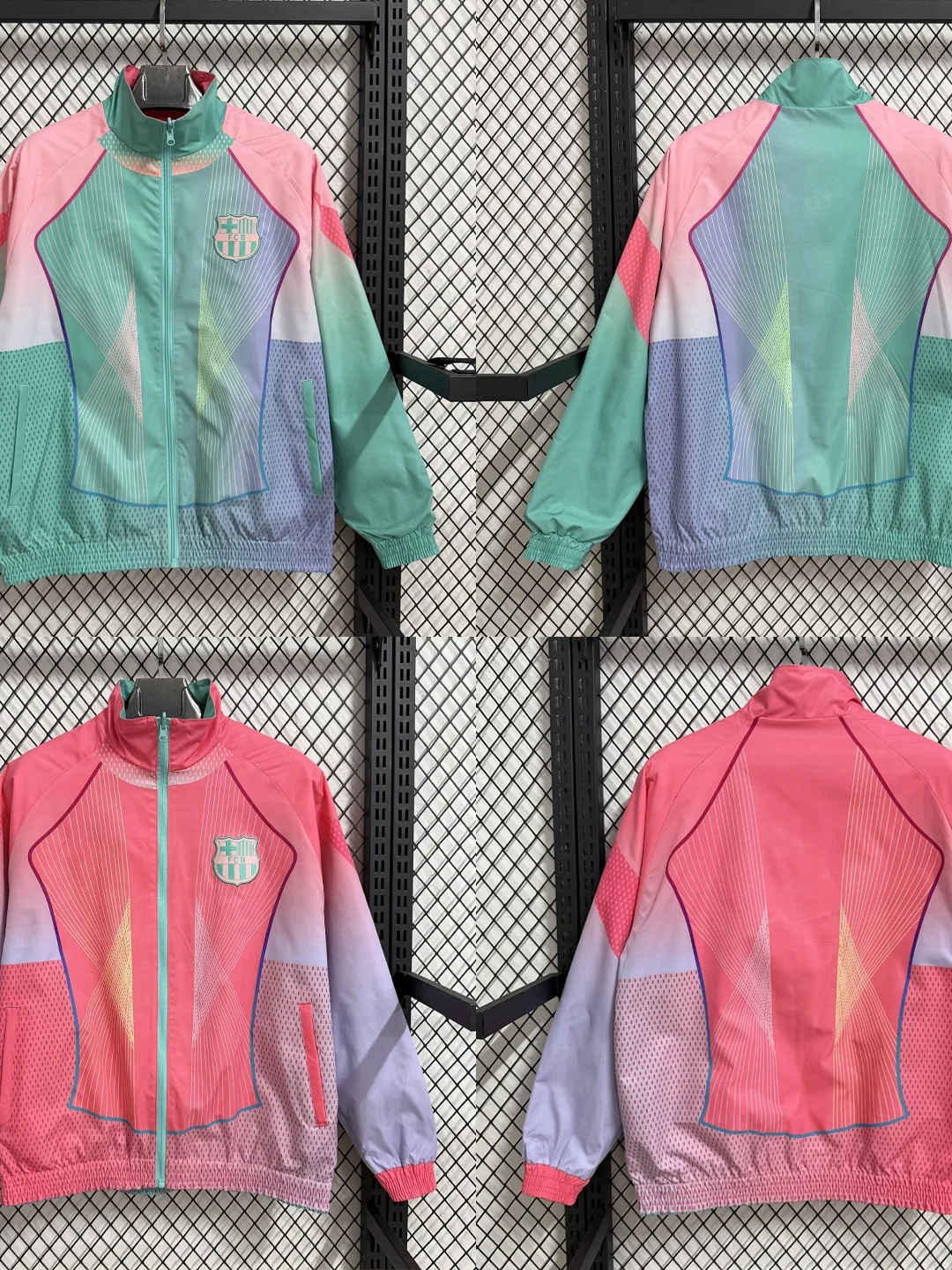 new-fooall-jaet-double-sided-windproof-mi-match-before-training-warm-up-collar-spring-autumn-men's-casual-sportswear