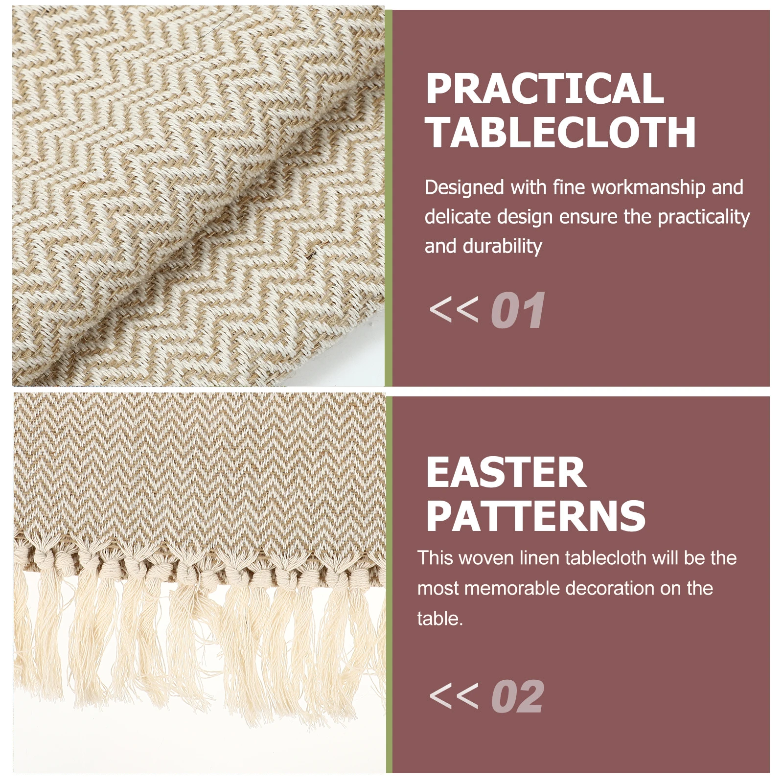 

Nordic Flag Linen Woven Table Runner Rectangle Farmhouse Dining Room Decor Cotton Flax Tablecloth For Wedding Party Holiday