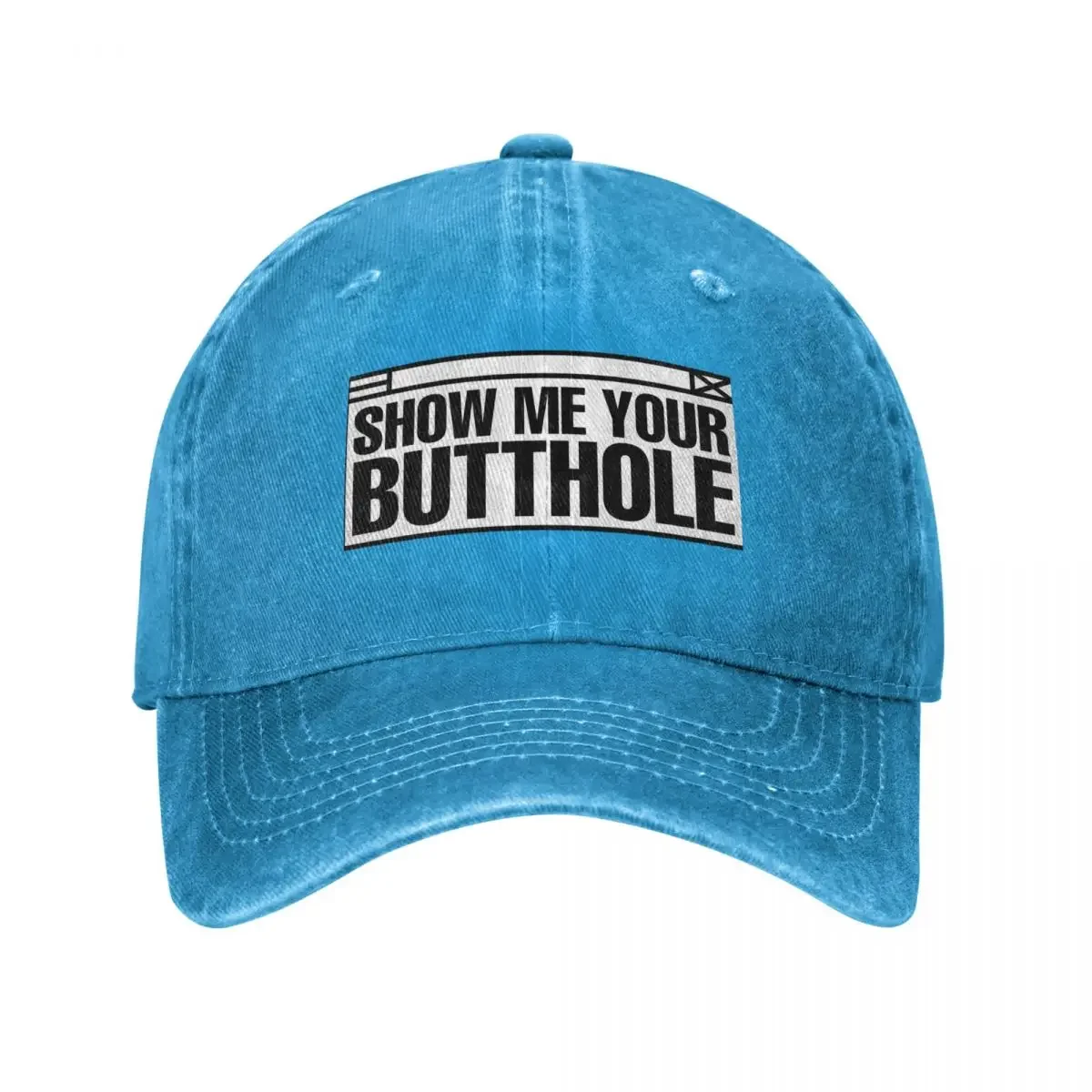 Show Me Your Butthole Baseball Cap hard hat Uv Protection Solar Hat For Man Women's