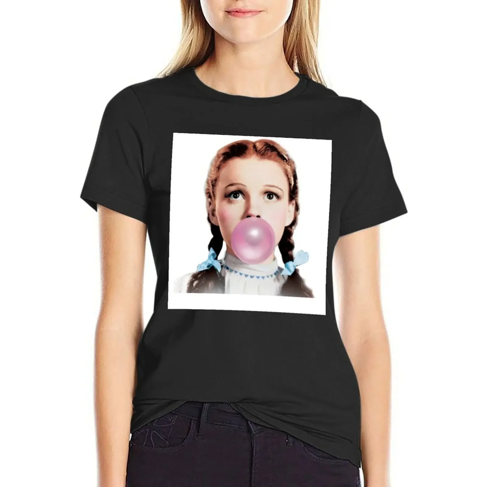 

Blow Pop Dorthy T-Shirt animal print sports fans Aesthetic clothing Female clothing Womens graphic t shirts