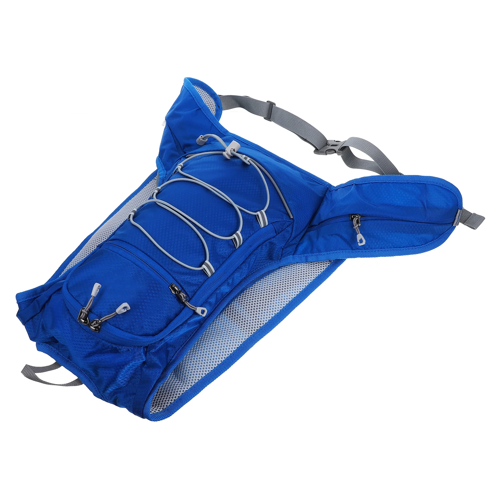 

Blue Waterproof Mountain Climbing Backpack Multifunctional Lightweight Backpack Without Water Bag for Running Hiking Cycling