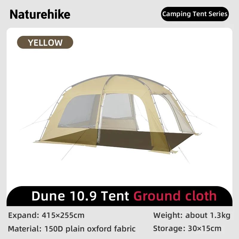 

Naturehike Dune 10.9 One Room Tent Top Door Mat Camping Accessories