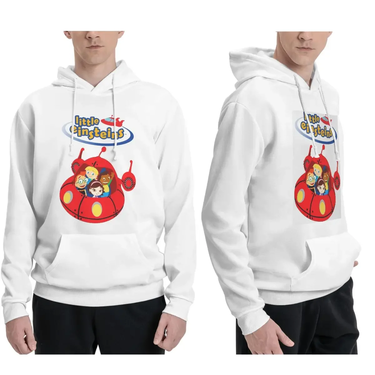 Little Einsteins Roupas Little Einsteins Ca Hoodies Mulheres Masculinas Pulôver Casual Moletons Roupas de Manga Longa Outono Inverno