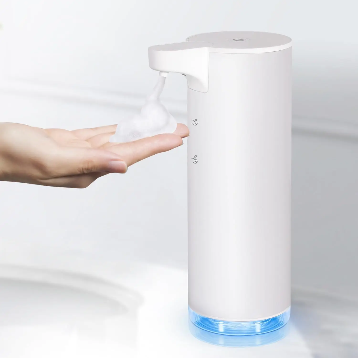 Stainless Steel Automatic Soap Dispenser Rechargeable Touchless Sensor Hand Wash Machine Smart Liquid Machine