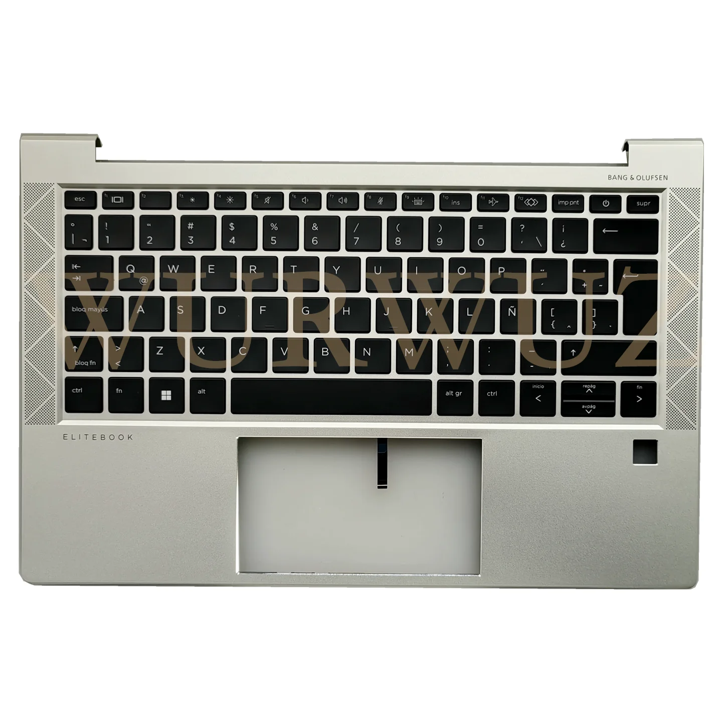 

New Laptop Palmrest Top Case C Case Latin Keyboard Silver For HP ELITEBOOK 830 835 730 735 G7 G8
