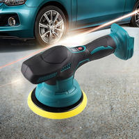 Cordless Polisher 8Gears Car Polishing Machine Electric Rotary Tool For 18V Battery(NoBattery)