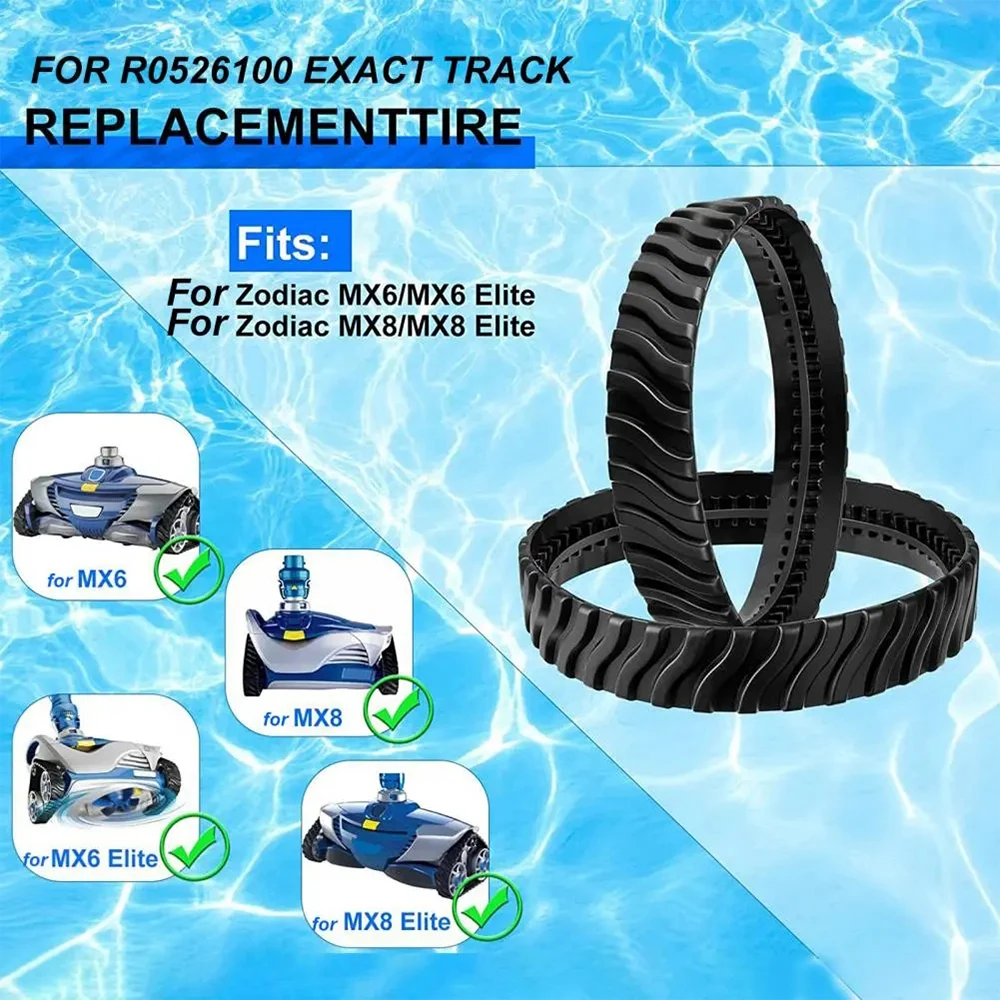 Tire Track Wheel For Zodiac R0526100 MX6 / MX8 / MX6 Elite / MX8 Elite Swimming Pool Cleaner Replacement Cleaner Tuning Kit