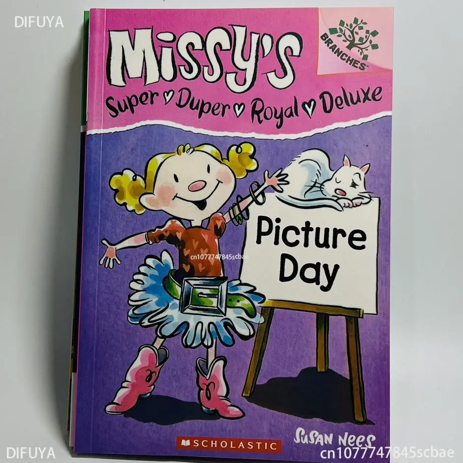 4PCS/Set Scholastic Branches Missy’s Super Duper Royal Deluxe Reading Colouring English Activity Storybook Picture Book Age 3-6