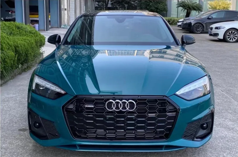 

Super Glossy Devil Green Vinyl Wrap Film with Air Release DIY Adhesive Decal Vehicle Car Wrapping Roll