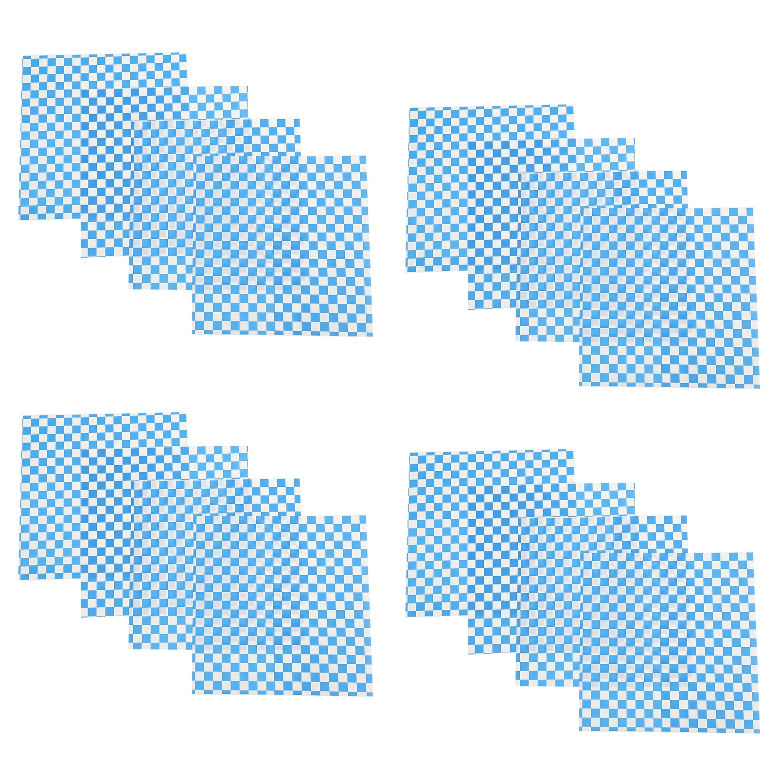 50 Sheets Food Wrap Greaseproof Paper Strong Oilproof Sandwich Cake Wrappers Picnic Party Use Food Basket Paper Liners