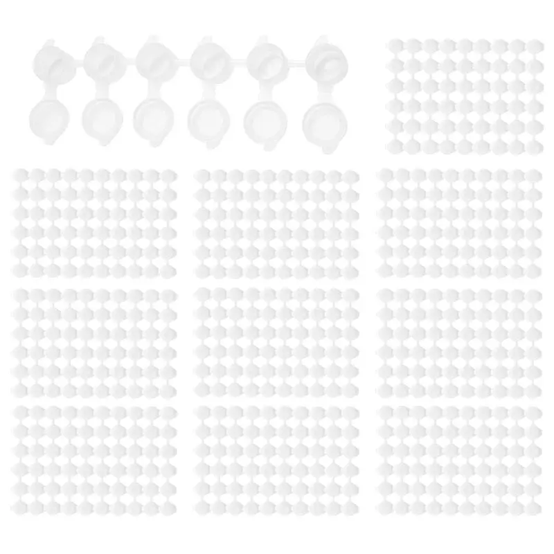 

Набор из 100 контейнеров Superior-100 для краски, 600 прозрачных пластиковых емкостей для хранения краски, принадлежности для рисования и творчества (3 мл/0,1 унции)