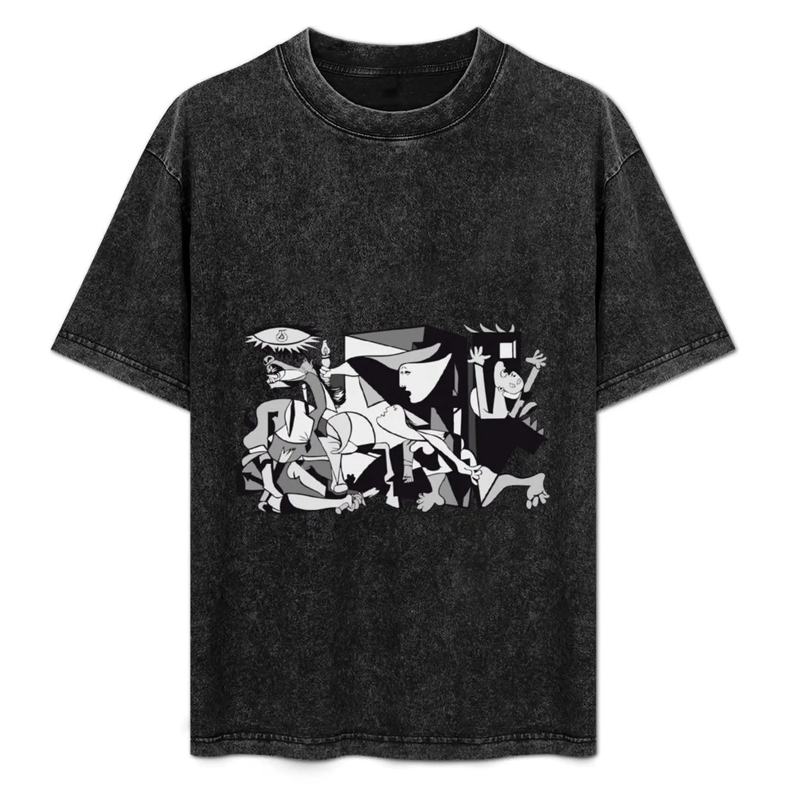 

Guernica Artwork T-Shirt vintage t shirts new gifts and t-shirts korean fashion Clothing black t-shirts for men