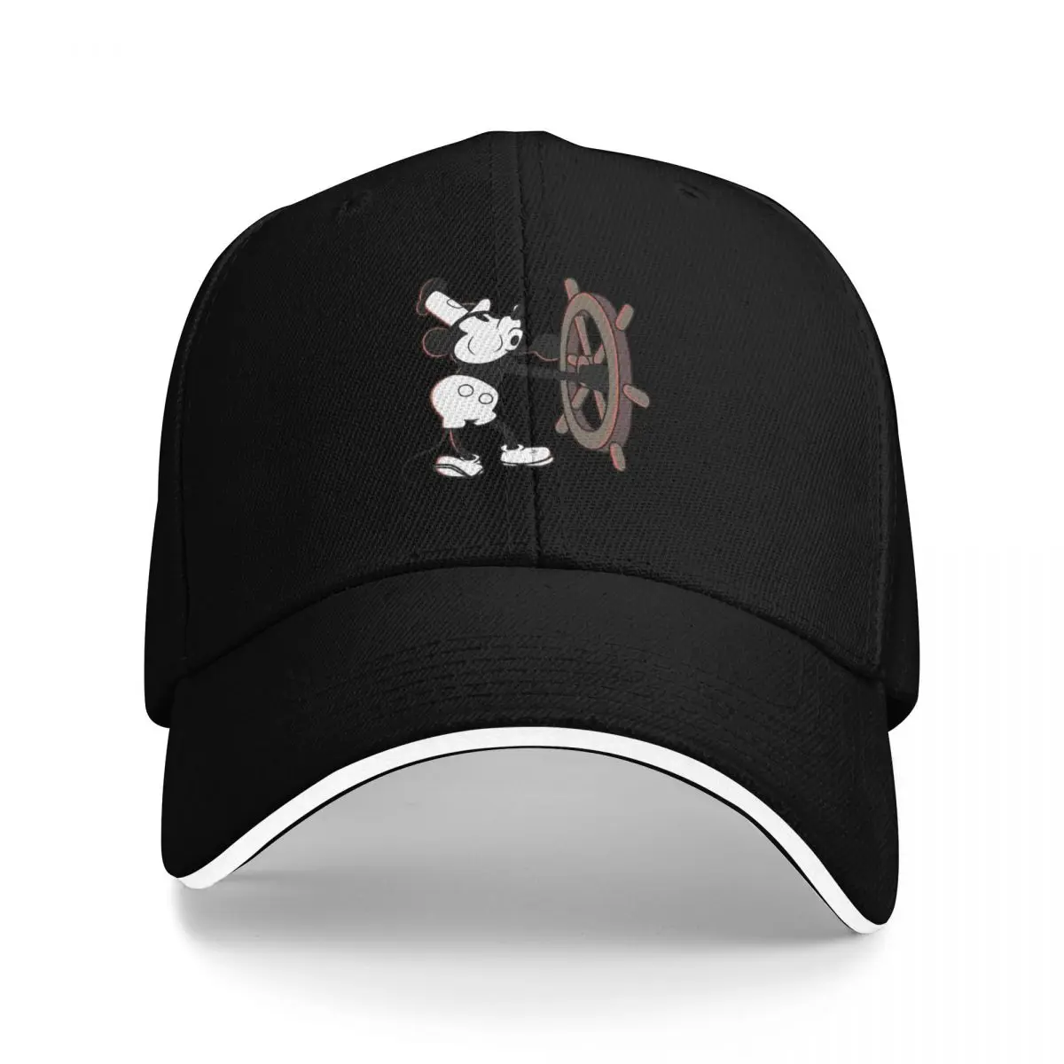 

Steamboat Willie steamboat mickey, mickey mouse Baseball Cap foam party Hat Rave Cosplay Golf Women Men's