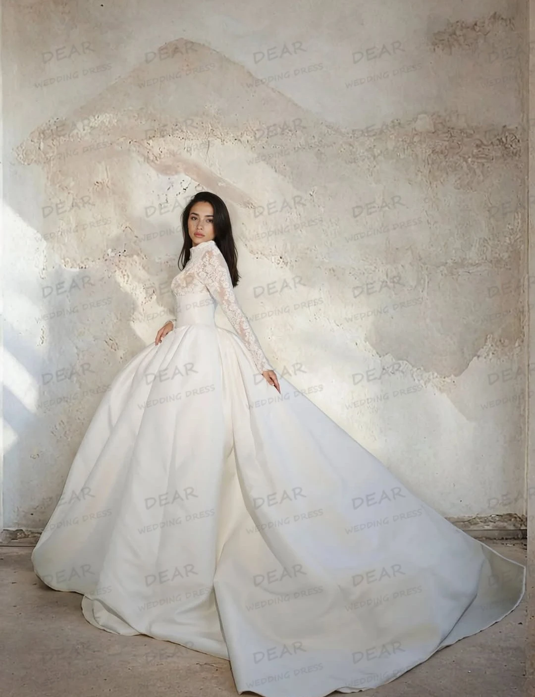 Thumbnail 2 - #11 Trending Womens Long Sleeve Wedding Dress Right Now