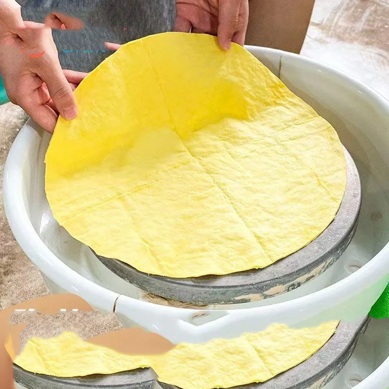30cm 1 pieza rueda de cerámica estera absorbente tela PVA toalla arcilla escultura herramientas de recorte almohadilla absorbente de arcilla de cerámica diámetro de tela