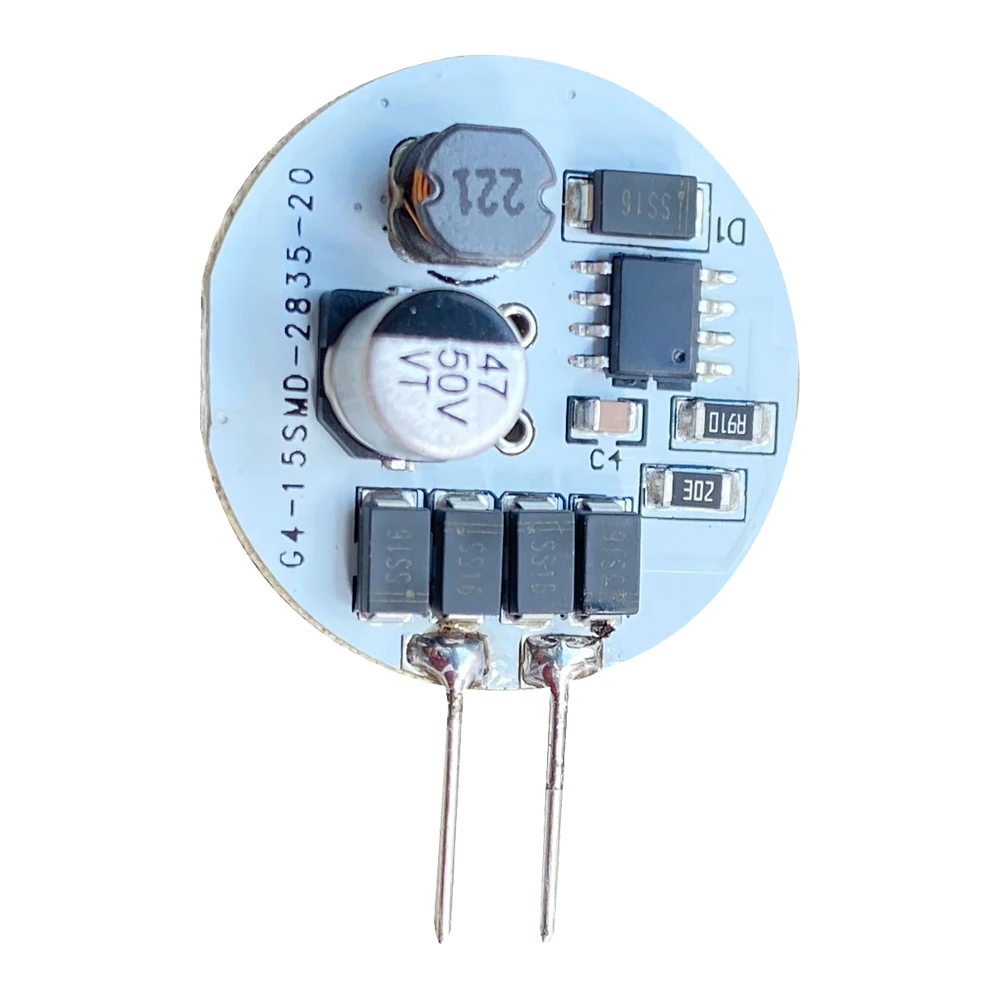 AC DC 12V 3W G4 LED Lamp Bulb Equivalent to 20W T3 JC Type Bi-Pin 2700K for Ceiling Lights RV Boats Outdoor Landscape Lighting