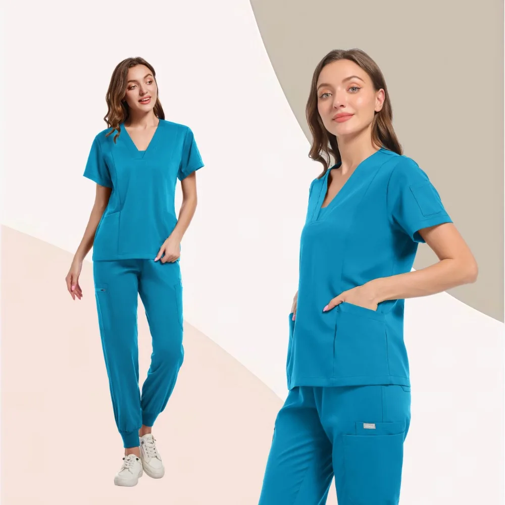 Baden Spa Werkkleding Huisdier Ziekenhuis Vrouwelijke artsen Verpleegkundigen Comfortabel uniform Medische kliniek Apotheek Werkkleding Scrubsets
