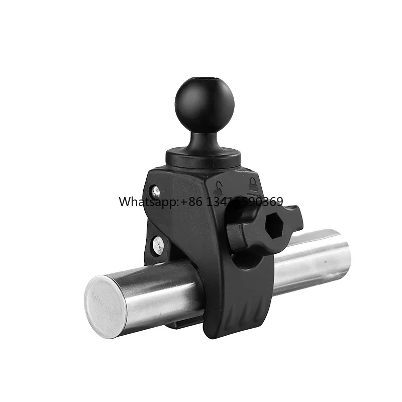 

Motorcycle Bicycle Rail Mount Clamp with 360 Degree Ball Mount Clip for Gopro Hero 12 11 10 9 8 for Phone Action camer
