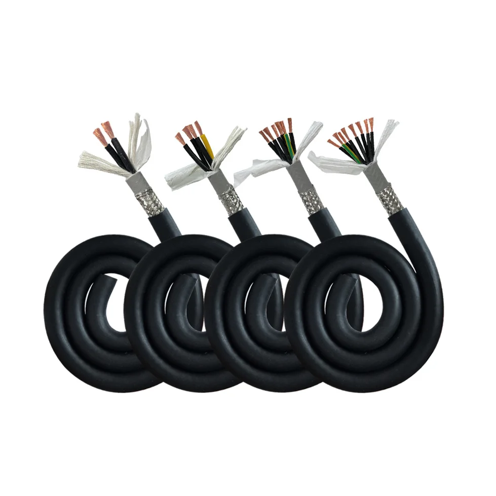 

3 4 5 6 7 8 Core PVC Insulated Shielded Multicore Control Signal Cable Electrical Wires Power Cable