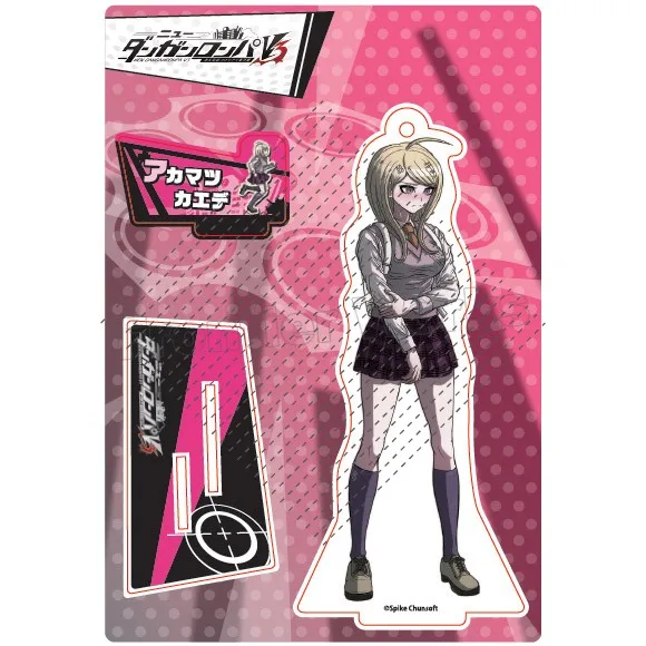 Game V3 Akamatsu Kaede Ouma Kokichi Harukawa Maki Saihara Shuichi Acrylic Stand Doll Anime Figure Model Cosplay Toy for Gift