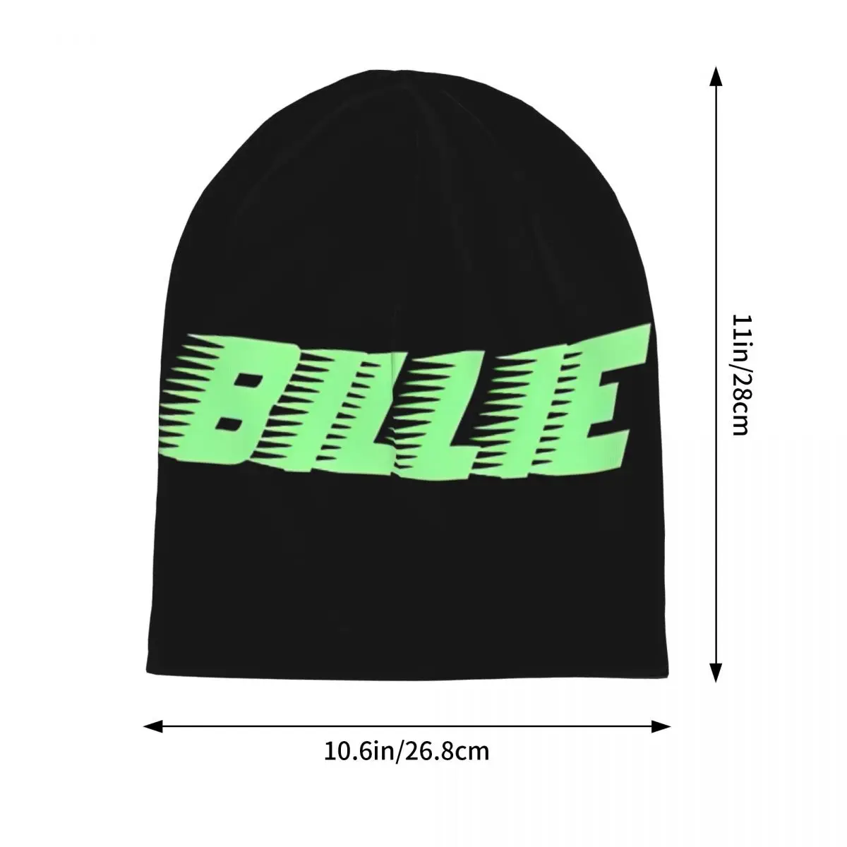 Billies Logo Singer Music Bonnet Hat Autumn Winter Street Skullies Beanies Hats Eilishs for Men Women Summer Head Wrap Caps