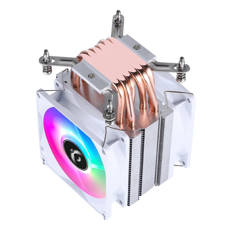 Compatible LGA2011 x79 x99 2066 775 115x 1200 1700 18xx Efficient Processor Air-cooled 2/4/6 Heat Pipe Cooler CPU Fan 4pin/PWM - Image 5