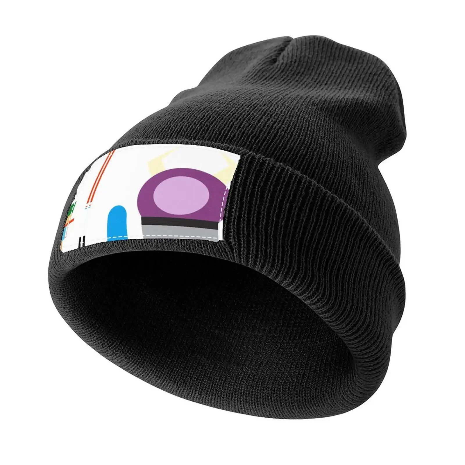 Minimalist Fosters Home for Imaginary Friends Knitted Cap birthday Anime Men Caps Women's