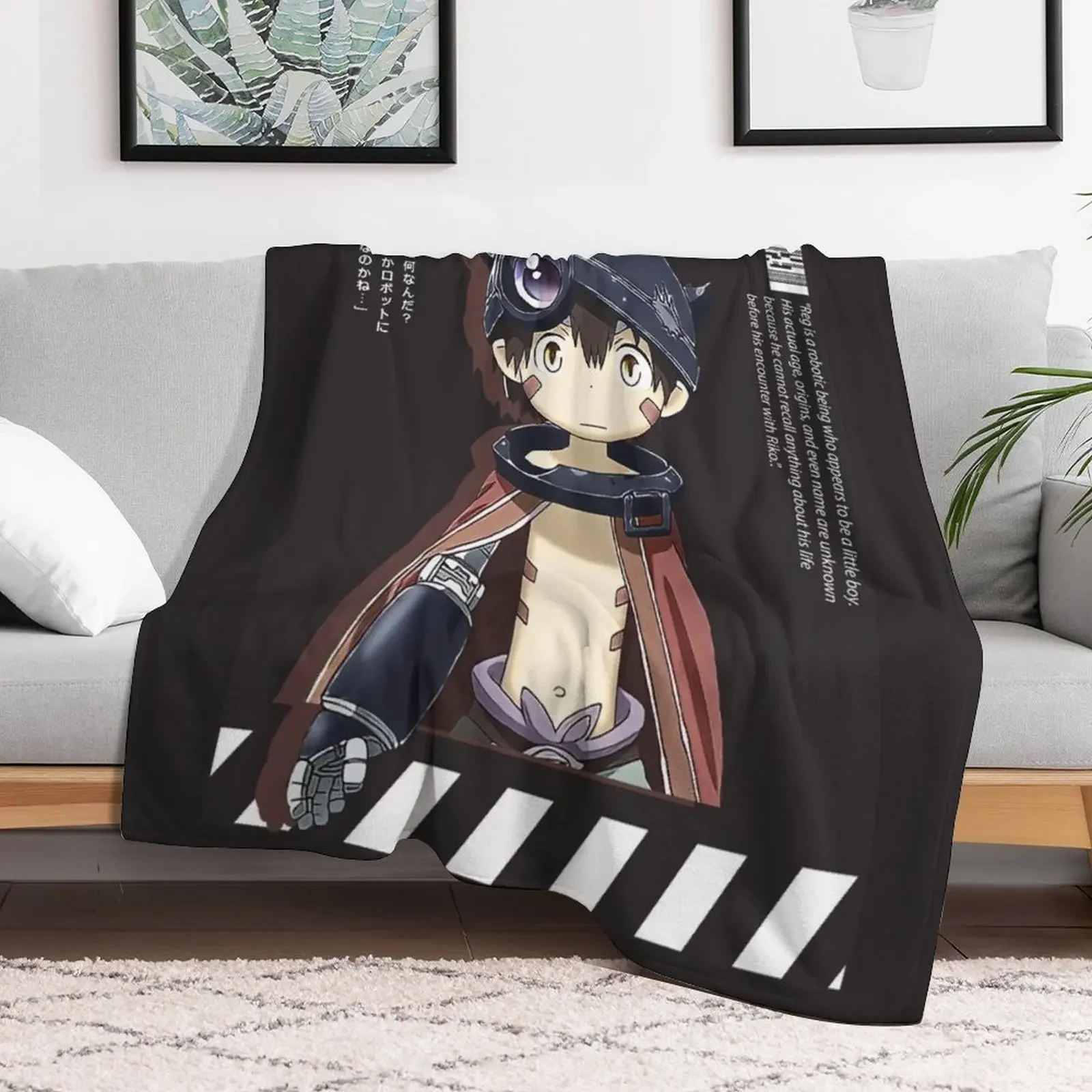 Made in Abyss, Reg. Throw Blanket for sofa blankets ands Luxury Brand Blankets