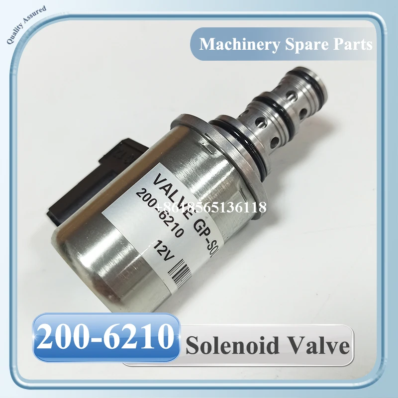 

12V/24V Solenoid Valve 200-6210 2006210 for Backhoe Loader 420E 430E 432E 434E 442E 444E 450E 450F