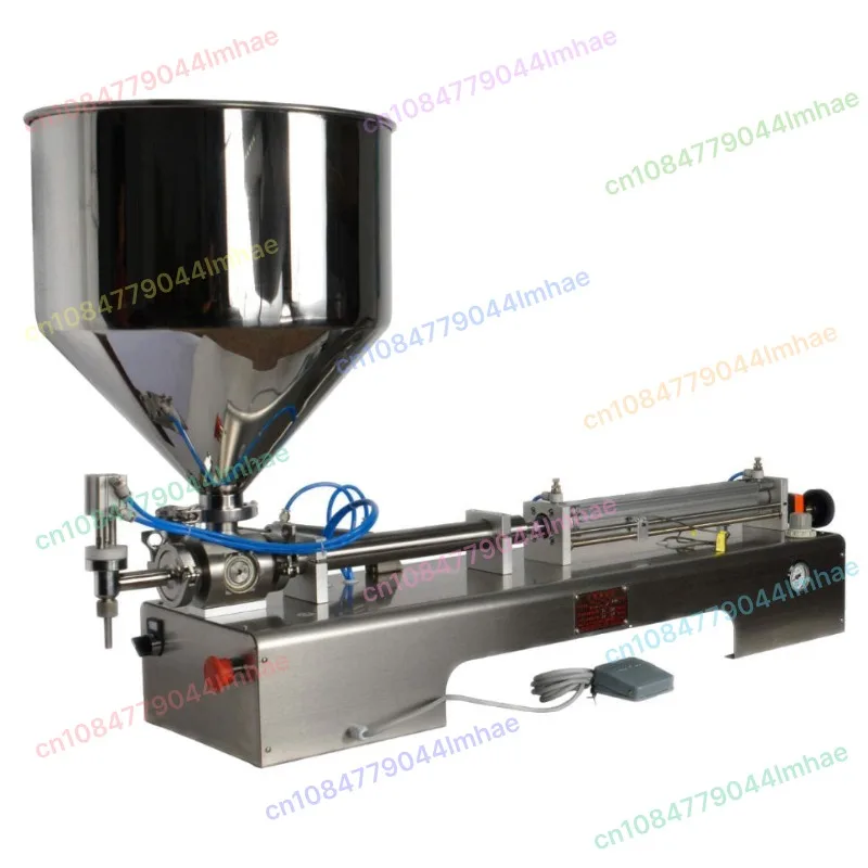 

Double nozzle pneumatic liquid filling machine