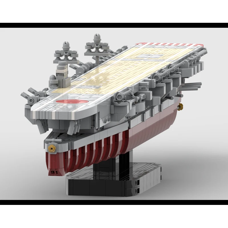 Kaga 1770 pçs bloco de construção modelo tijolo guerra militar super navio de guerra brinquedos diy novo conjunto presentes criativos MOC-229003