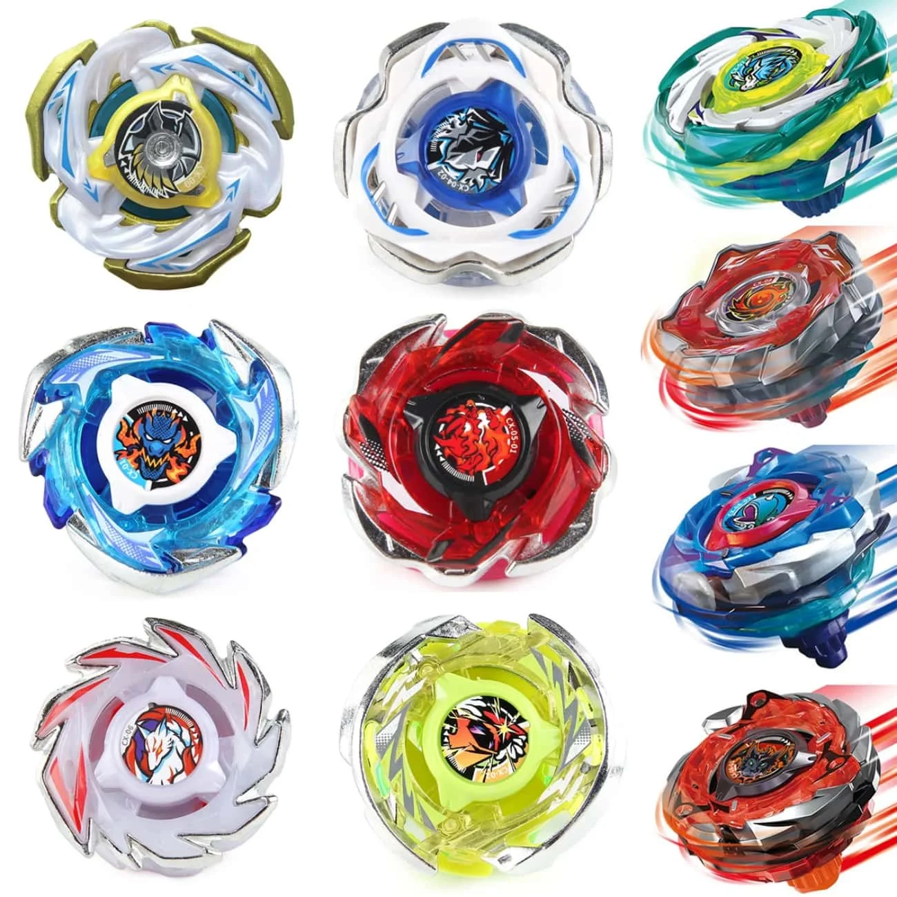 Takara Tomy Beyxs X CX Booster Starter Battle Top – ohne Launcher, Metall-Kampf-Spinning-Spielzeug, Gyro-Geschenk