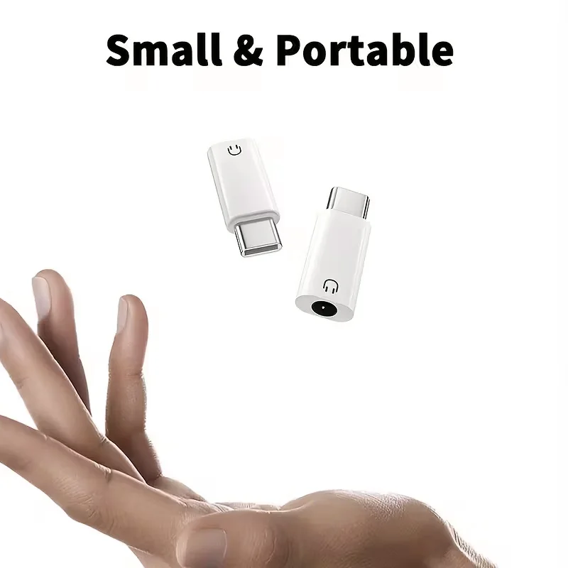 1/2/4Pcs USB C to 3.5mm Headphone Jack Adapter, Audio to USB c Adapter,Type C to Aux Audio Dongle for iPhone , Samsung, MacBook image 6