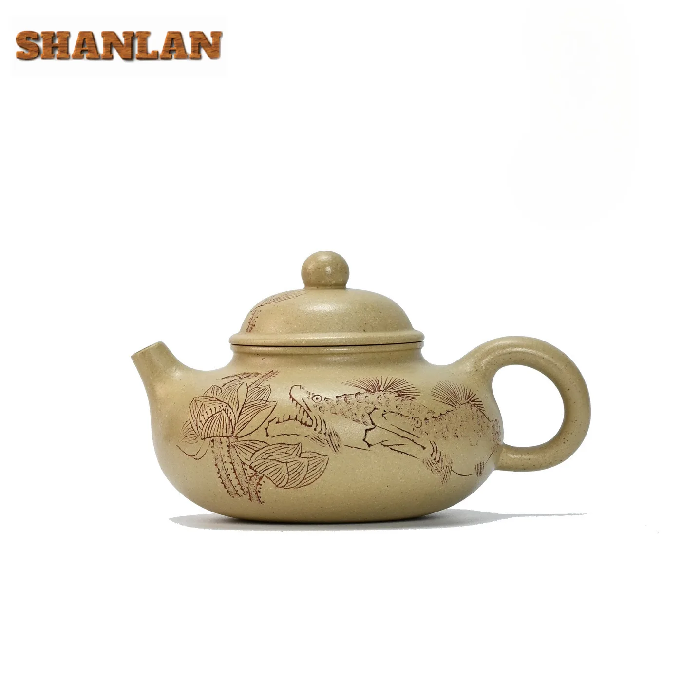 

180ML Handmade Yixing Purple Clay Teapots Handmade Rong Tian Pot Raw Ore Green Mud Kettle With Infuser Zisha Tea Set Collection