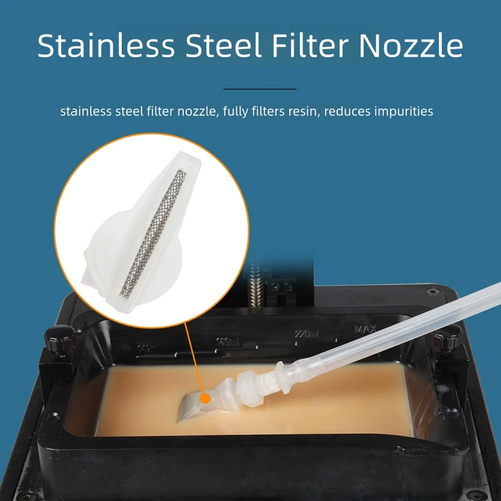 1 مجموعة الأشعة فوق البنفسجية قابلة للعناية بالضوء الراتنج أداة إعادة التدوير تصفية الكهربائية إعادة تدوير مصفاة الوقوف لملحقات الطابعة ثلاثية الأبعاد #6