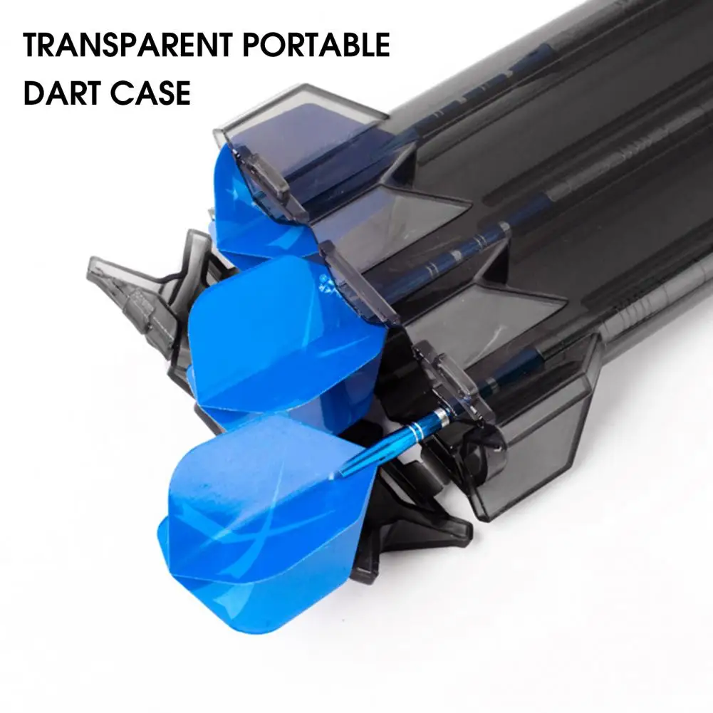 Universal Dart Box Long Service Life Dart Storage Box Sturdy Clear Dart Protection Case  Anti-dropping