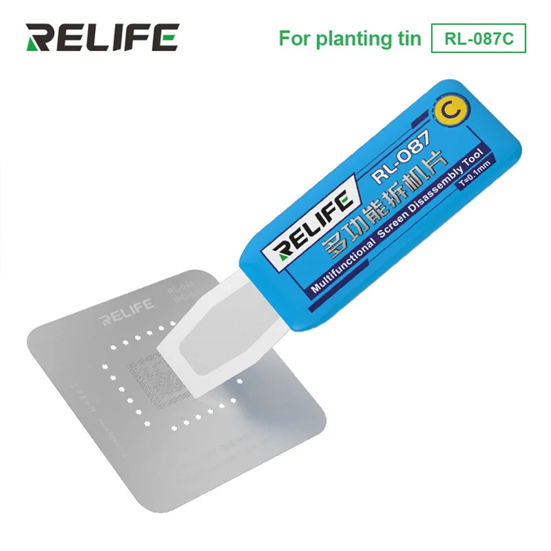 RELIFE RL-087 Multifunctional  Disassembly Blade Ultra-thin Mobile Phone LCD Screen Removing Middle Frame Opening Card Set