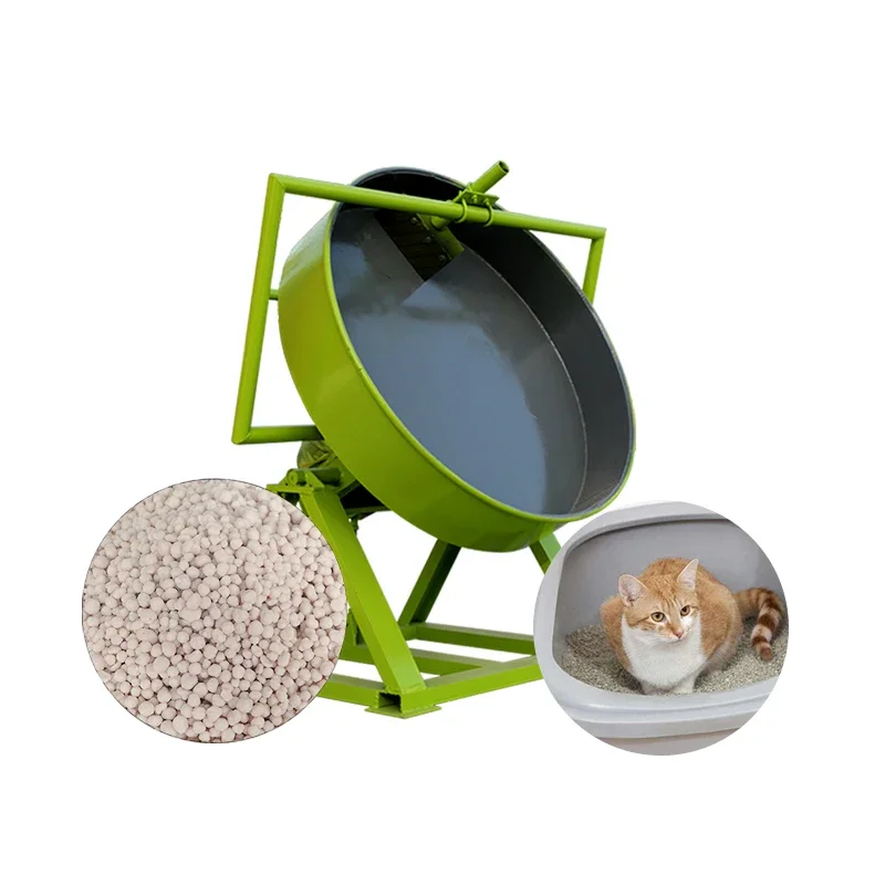 Bentonite Cat Litter Granulator Machine Cat Litter Making Machine And Packing Machine Cat Litter Production Line