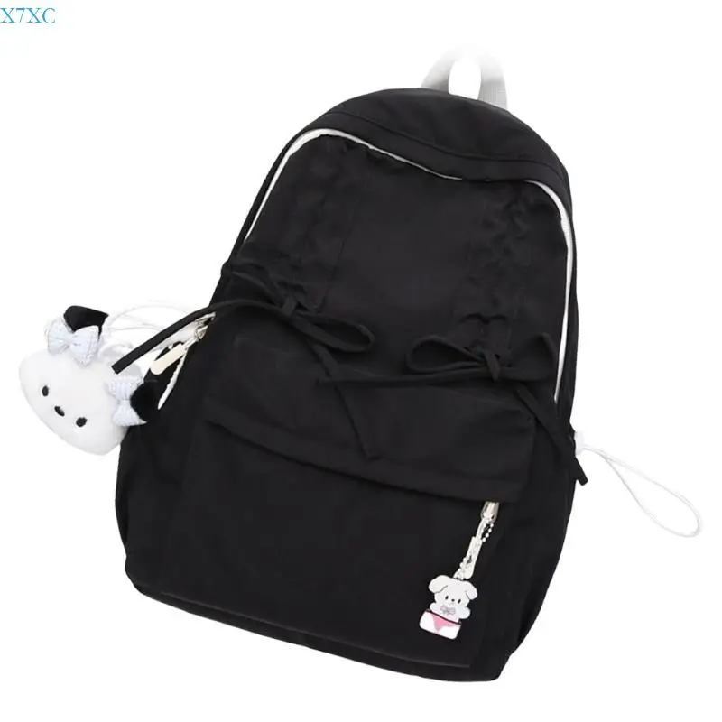 X7XC Rucksack japanischen Stil, Schulrucksack, wasserabweisender Rucksack, Reiserucksack, Rucksack japanischen Stil für