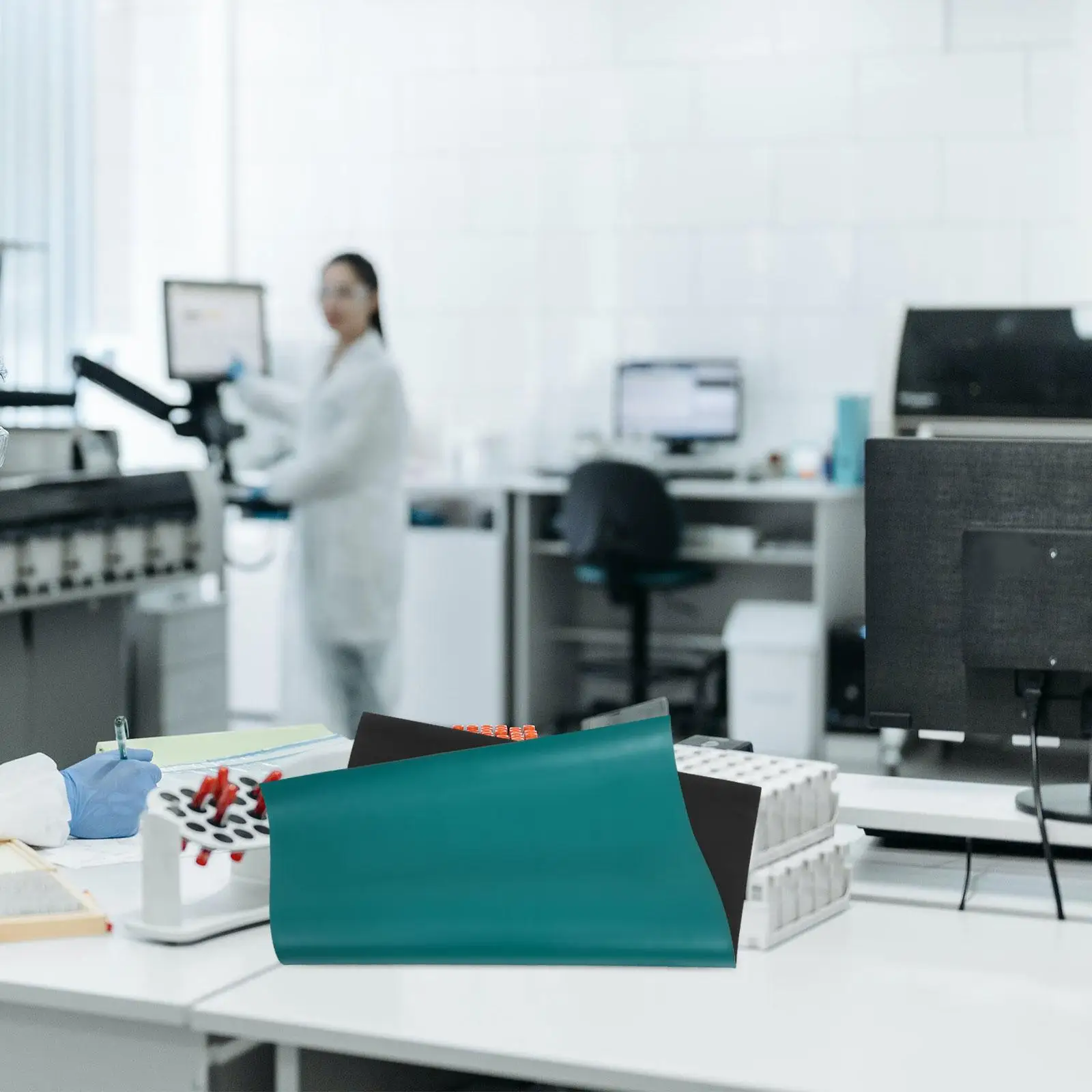 Anti Static Table Mat Soldering Heat Resistant Nonslip Laboratory Workbench Pad Rubber Sheet Conductive Mat