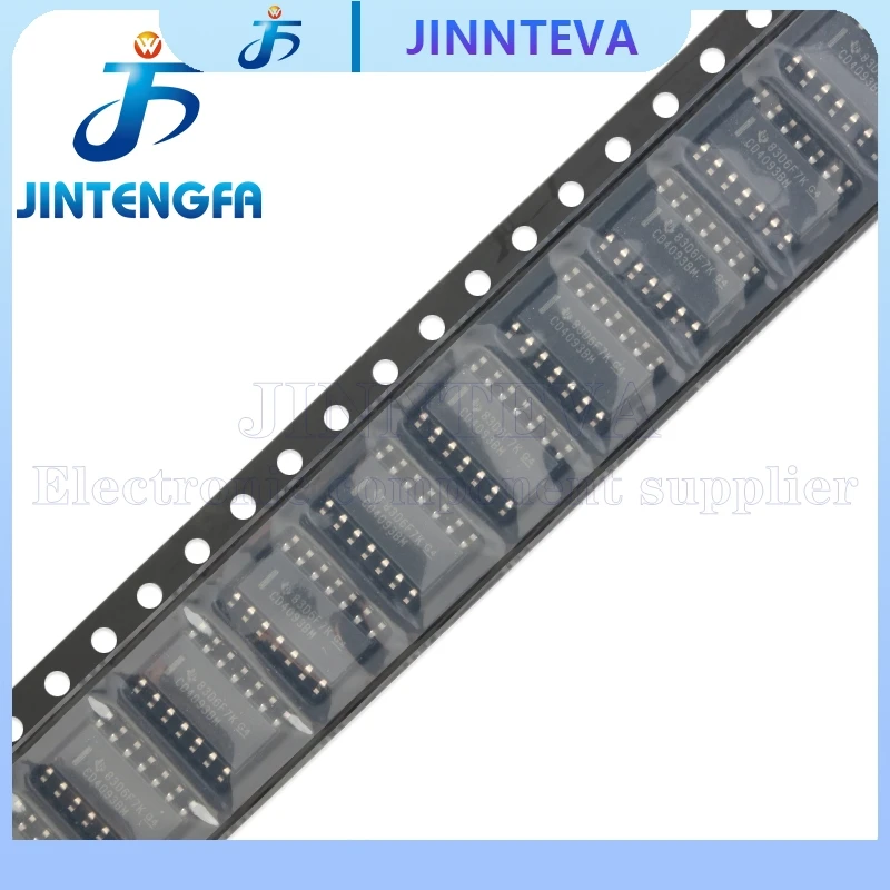 20PCS CD4093BE CD4093BM DIP-14 SOP-14 CD4093 HEF4093BP HCF4093 SMD CMOS Quad 2-Input NAND Schmitt Triggers IC