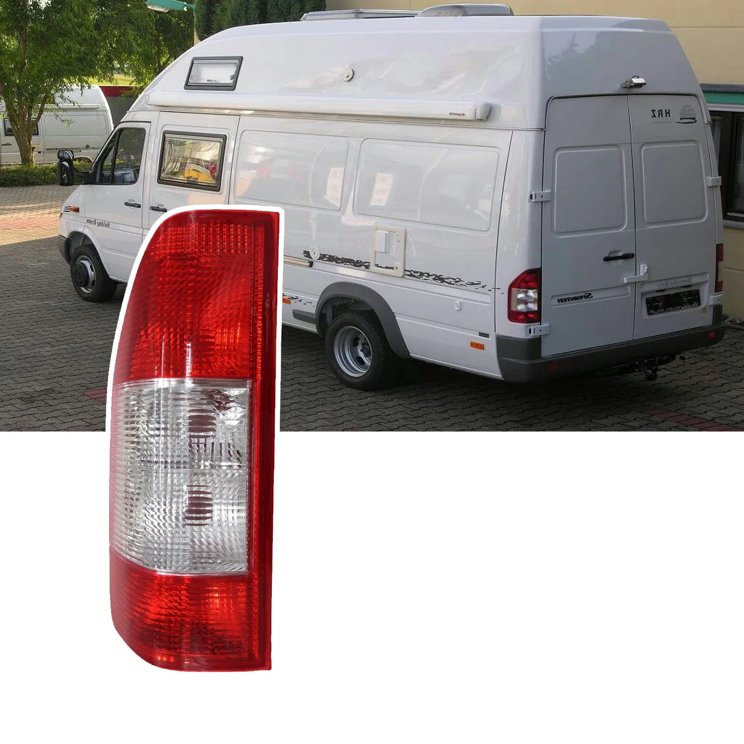 Taillight Brake Stop Lamp Tail Light Lens Left / Right For Mercedes Sprinter 901 902 903 904 1996 - 2006 Bus Van Station Wagon