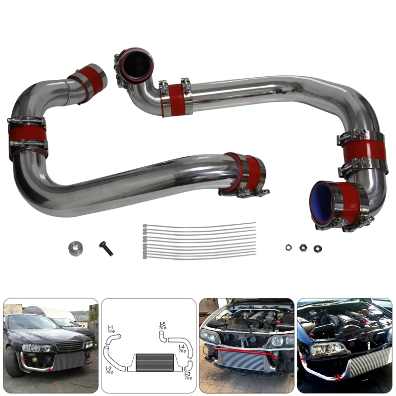 Upgrade Front Intercooler Piping for Toyota Chaser Cresta MARK II  JZX90 1992-1996 JZX100 1996-2001