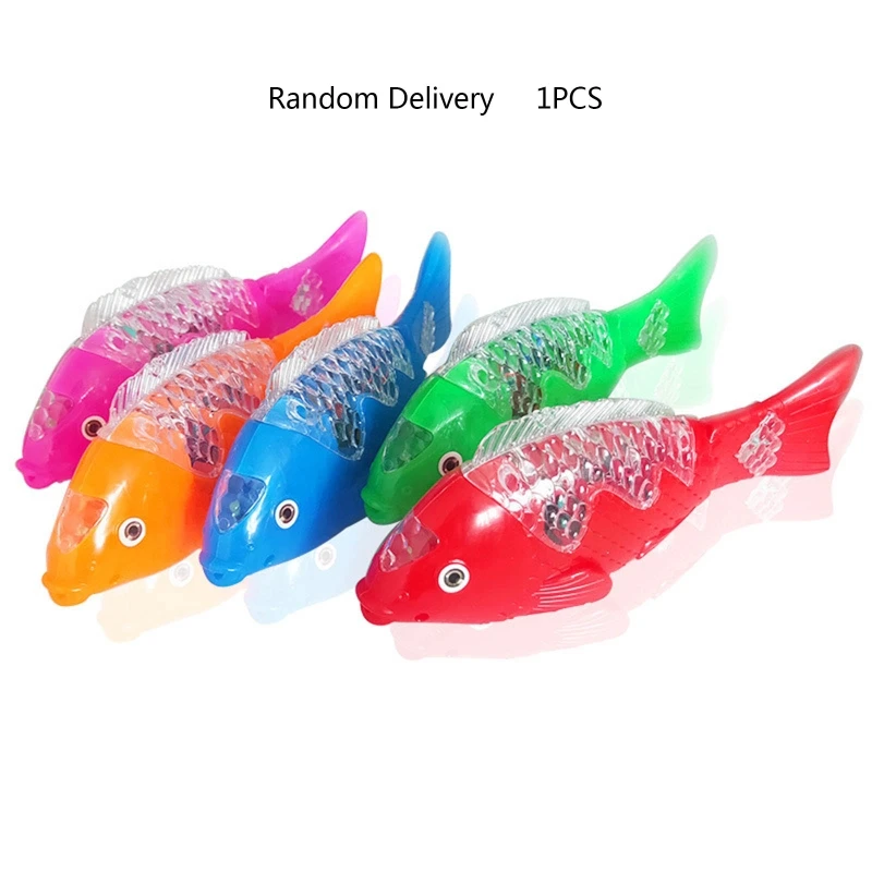 Glow Swing Fish LED Electric Fish for Toddler Girls Boys for