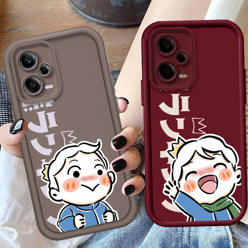 Ranking Of Kings Anime Cute Eye Ladder For Xiaomi Redmi Note 13 12 12C 11 11S 10 10C 10A 9C 9A Pro 5G Soft Phone Case