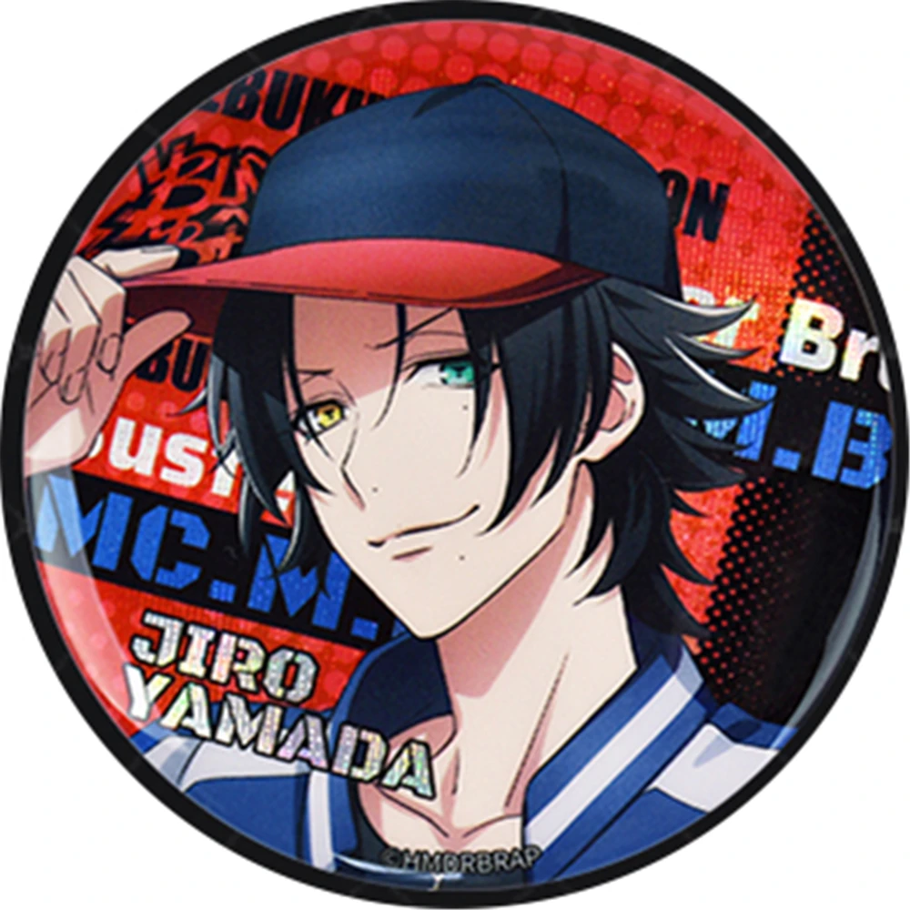 58mm Anime Hypnosis Microphone Division Rap Battle DRB Izanami Hifumi Cosplay COSTUME Badge Pin SPTE Tinplate Brooch﻿ Prop Gilf