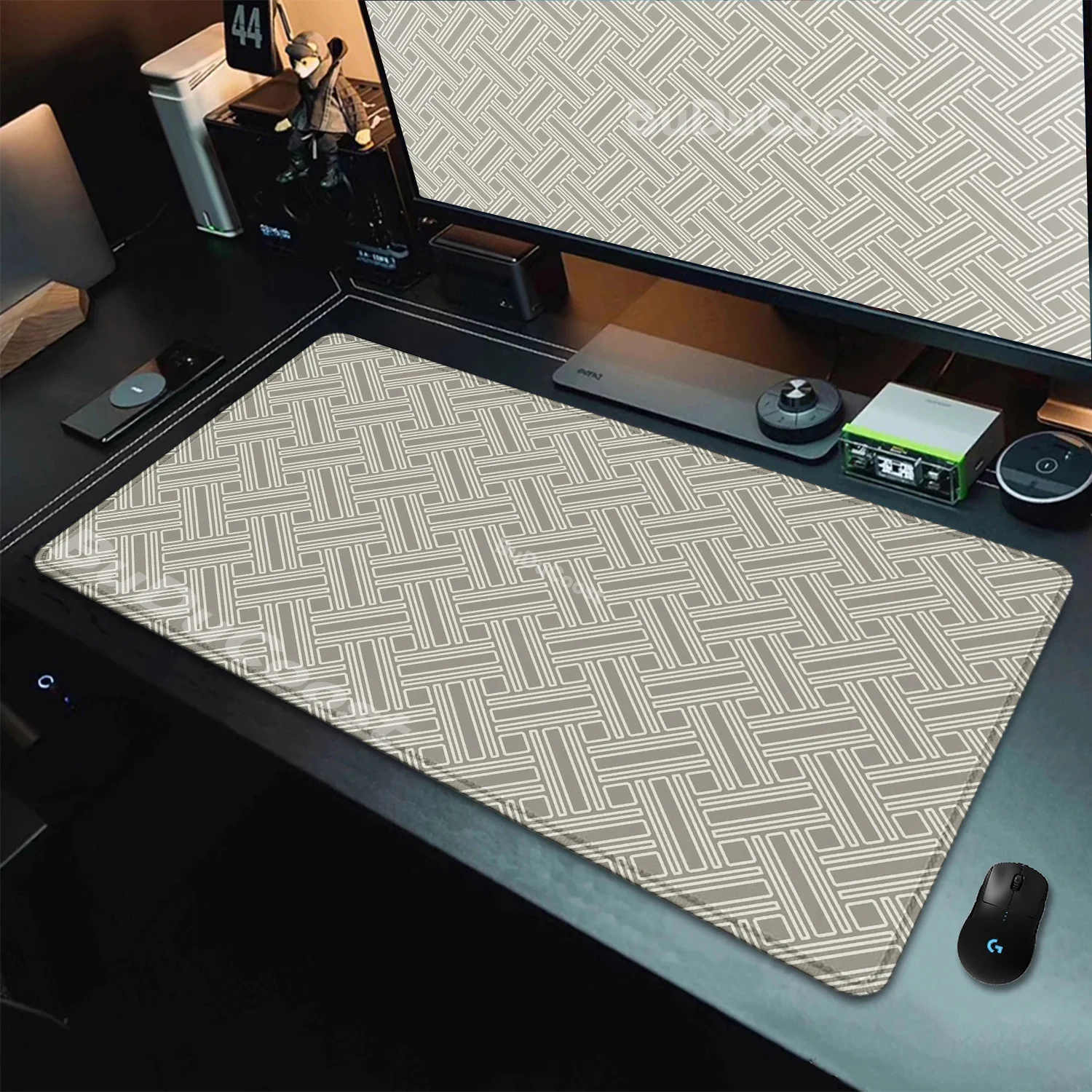 Mouse Pad Japanese style and handle texture Desk Mat Protector Mousepads Office Table Decor Keyboard Padding Computer Gamer Mat