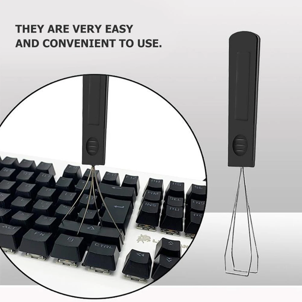 

Keyboard Cleaning Tool Kit Keycap Puller Black White Brush Laptop PC Dust Remover Computer Maintenance Gaming Accessories Camera