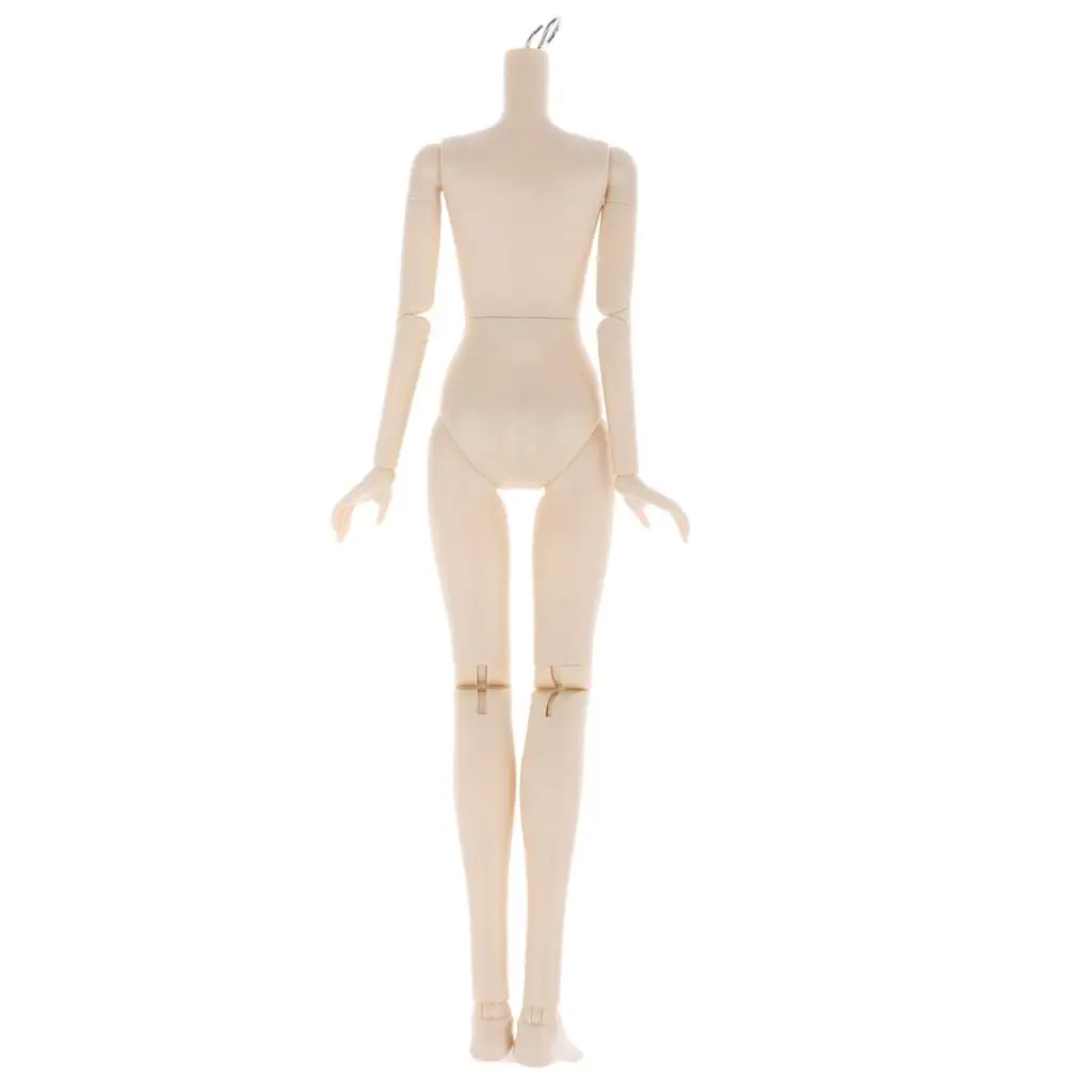 

Flexible 16 Joints 1/4 BJD SD Modern Girl Body without Head Normal Skin, for OB Kurhn Doll Custom Use - Little Breast